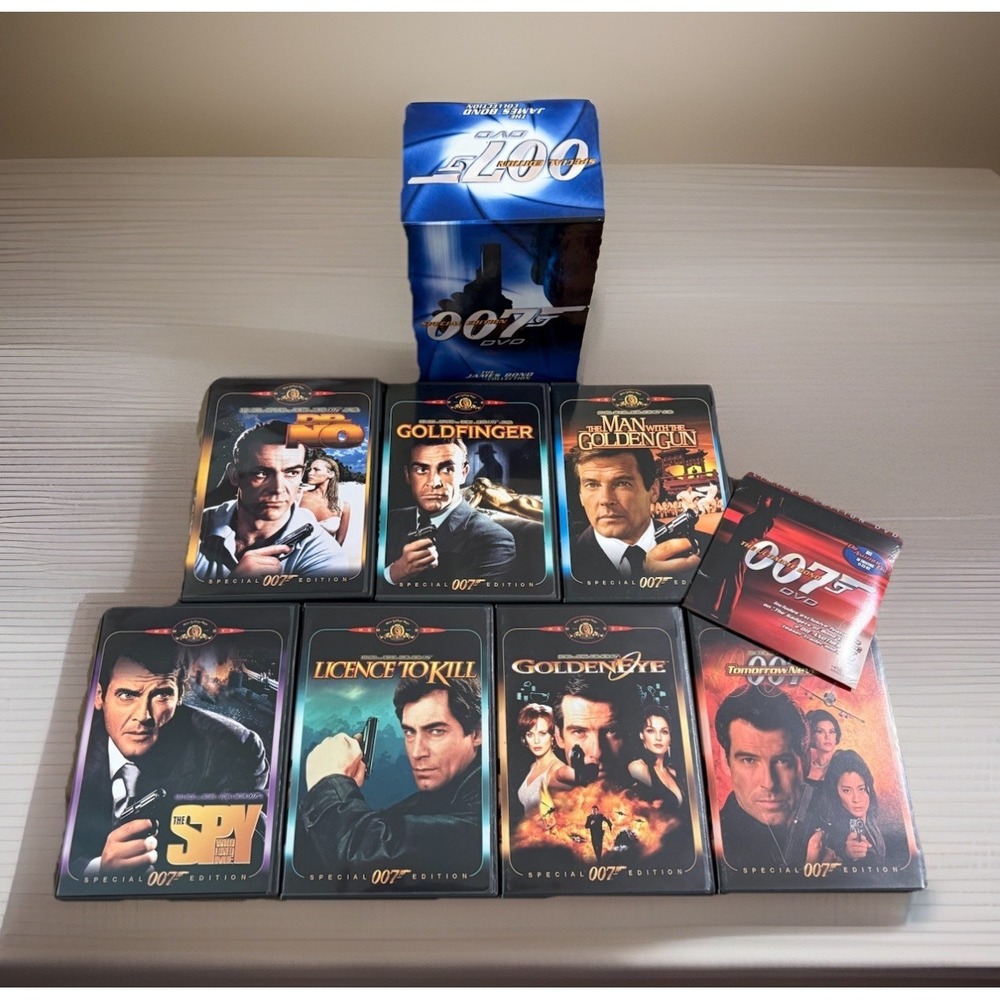 7 DVD The James Bond Collection - 2002 Special Edition 007 Box Set - Bonus Disc